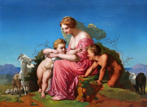 Quadro francese cornice olio - quadro,