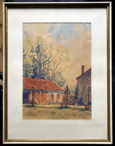 Acquerello 1930 circa georg - :acquerello,