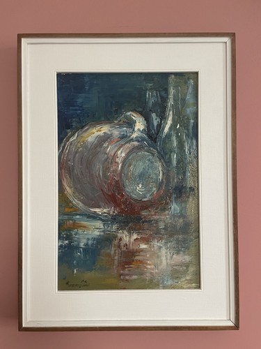 Quadro romano bertocchi olio - romano,