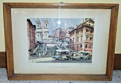 Quadro stampa roma con - roma, cornice