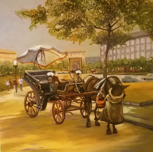 Olio tela 70 - 70,