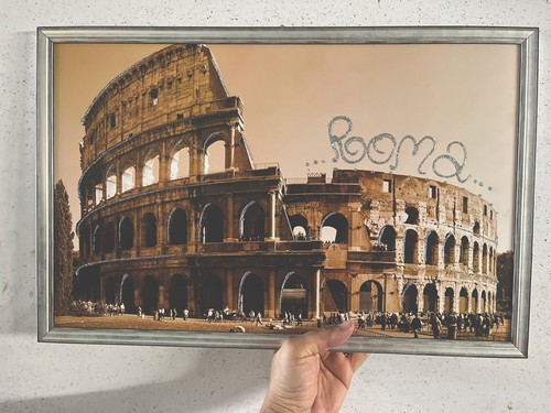 Quadro colosseo roma 50x35 - quadro,