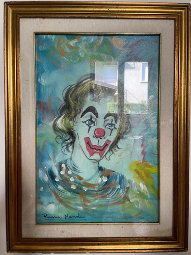 Quadro olio tela opera di - quadro,