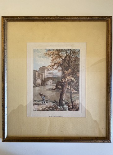 Quadro paesaggio roma - paesaggio,
