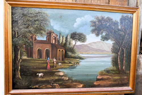 Grande quadro olio fine 800 - grande,