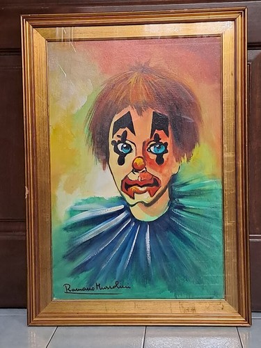 Quadro romano mussolini olio - romano,
