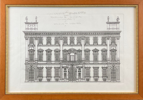 Palazzo madama roma - madama, quadro