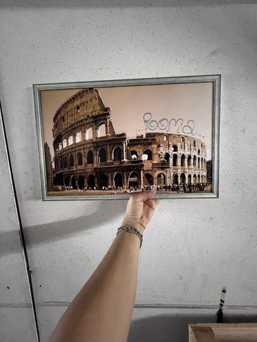 Quadro bella roma colosseo - quadro,